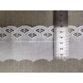 White Swiss High Quality Cotton&Nylon Net Lace Trim